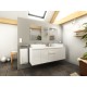 Ensemble de salle de bain  COLOGNE longueur 150 cm 