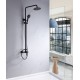 COLONNE DE DOUCHE ROMA COULEUR NOIRE