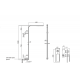 ENSEMBLE DE DOUCHE ENCASTRE BAHAMAS 3 TEINTES 