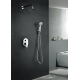 Ensemble colonne de douche encastré mural rond avec kit douche  OSLO
