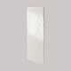 Radiateur Irisium Atlantic connecté à pilotage intelligent vertical ou horizontal 1000W ou 1500W blanc