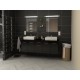 Ensemble de salle de bain  à suspendre ORELIA longueur 150 cm 
