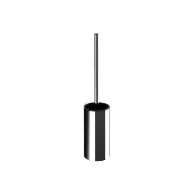 Porte-balayette chromé avec brosse WC HEWI