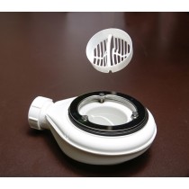 Bonde pour receveur resine Blanche Classique