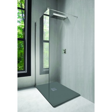 Receveur Nola 120x90 gris gris Moderne