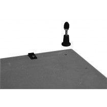 Lot de 8 pieds pour receveur Hestia Noir Classique