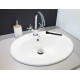vasque zoe blanc Moderne