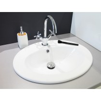 vasque zoe blanc Moderne