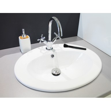 vasque zoe blanc Moderne