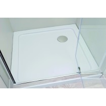 Receveur YQUA ACRYL 80X80 LISSE blanc Classique