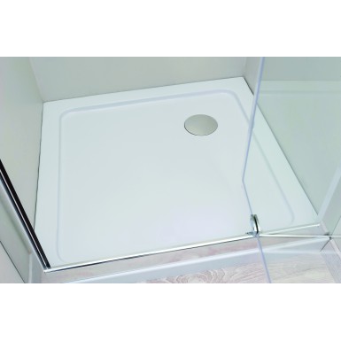 Receveur YQUA ACRYL 80X80 LISSE blanc Classique
