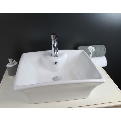 vasque vesuve blanc Moderne