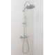 Kit barre de douche REMI avec thermostatique Chriomé Classique
