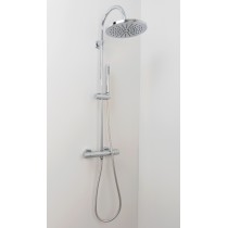 Kit barre de douche REMI avec thermostatique Chriomé Classique