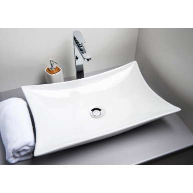 vasque tara blanc Moderne