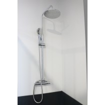 Kit barre de douche COME AVEC THERMOSTATIQUE Chriomé Classique