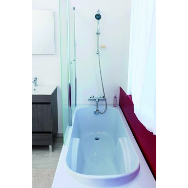 BAIGNOIRE RECTANGULAIRE 160X70 blanc Classique