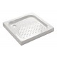 receveur gres cera 90x90 blanc Classique