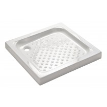 receveur gres cera 90x90 blanc Classique