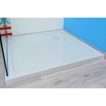 Receveur YQUA ACRYL 90X90 LISSE blanc Classique