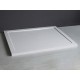 Receveur Bull 120x90 blanc blanc Contemporain