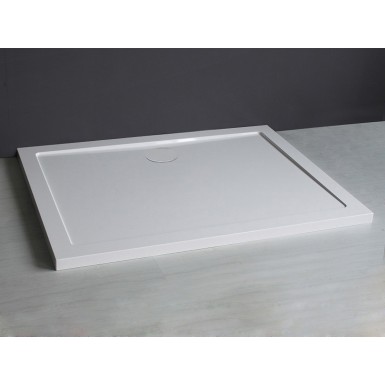 Receveur Bull 120x90 blanc blanc Contemporain