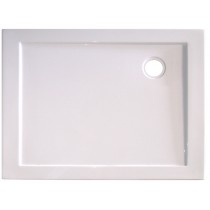 Receveur YQUA ACRYL 120X80 LISSE blanc Classique