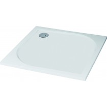 Receveur Beton 80x80 antiderapant HESTIA blanc Contemporain