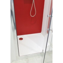 Receveur Beton 90x90 antidérapant HESTIA blanc Contemporain