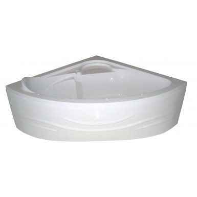 BAIGNOIRE ANGLE 140X140 blanc Contemporain