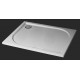 Receveur Beton 80x100 antidérapant blanc Contemporain