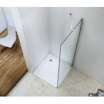 PAROI FIXE FRISCO 090CM TRANSPARENTE transparente Contemporain