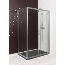 FACADE COULISSANTE NAPA 180 CHROME MAT chrome mat Contemporain