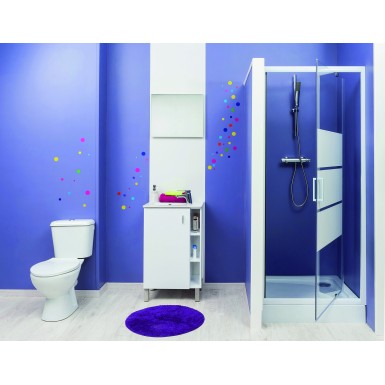 MEUBLE A POSER LIXY 50 Blanc Moderne