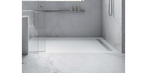 Receveur de douche extra plat & bac à douche sur mesure